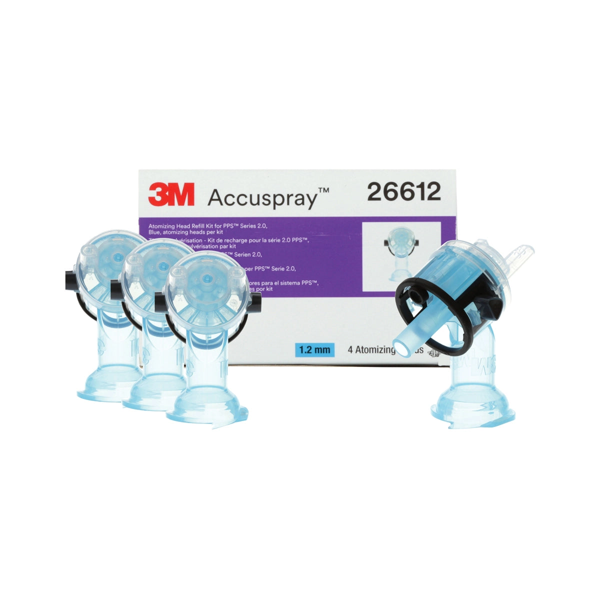 KIT BOQUILLAS  ATOMIZADORAS (4 UNIDADES)