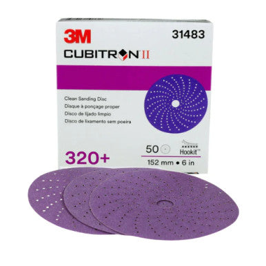 DISCO ABRASIVO MORADO CUBITRON 6"