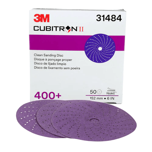 DISCO ABRASIVO MORADO CUBITRON 6"