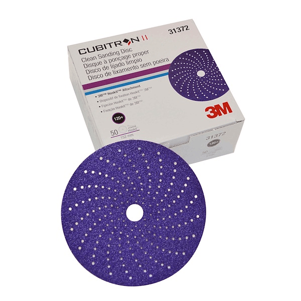 DISCO ABRASIVO MORADO CUBITRON 6"