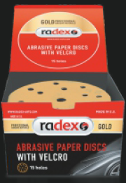 CAJA LIJA CON VELCRO RADEX GOLD, 15 hoyos