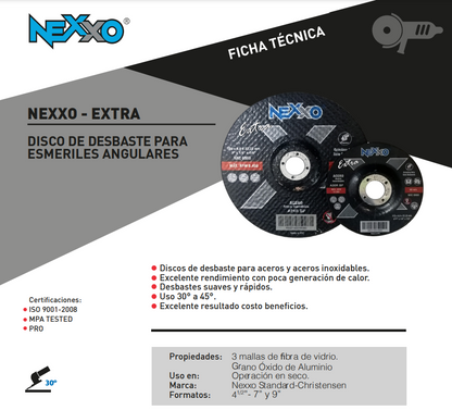Disco de Desbaste Nexxo Extra