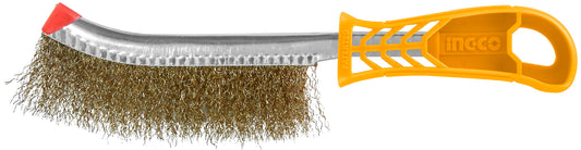 ESCOBILLA INGCO CERDA ALAMBRE LATONADO MANGO PLASTICO # HWB02250