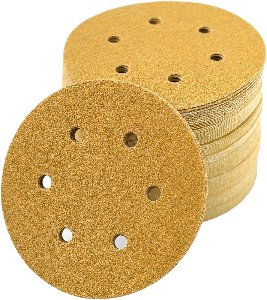 CAJA 100 UNIDADES DE LIJA ORBITAL SUPPRO 6" CON VELCRO